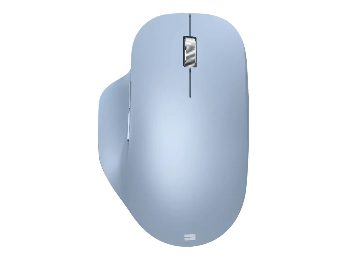 Microsoft Bluetooth Ergonomic Mouse - Maus - ergonomisch - optisch - 5 Tasten - kabellos - Bluetooth 5.0 LE - pastellblau