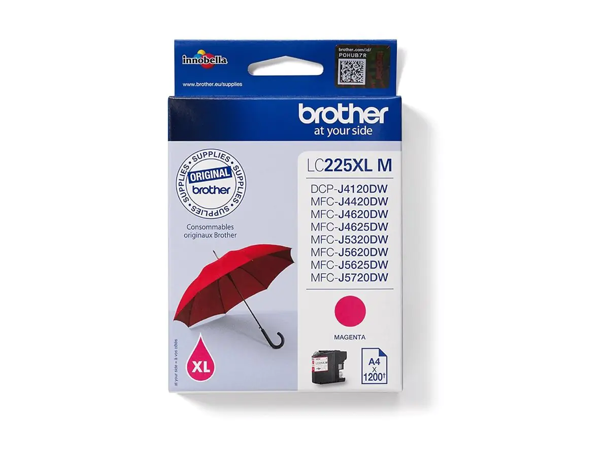 Brother LC225XLM - Magenta - Original - Tintenpatrone - für Brother DCP-J4120, MFC-J4420, J4620, J5320, J5620, J5625, J5720; Business Smart MFC-J4420