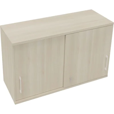Aufsatz Schiebetürenschrank 2OH B1200xT442xH736mm Akazie hell Aufsatz Schiebetürenschrank 2OH B1200xT442xH736mm Akazie hell