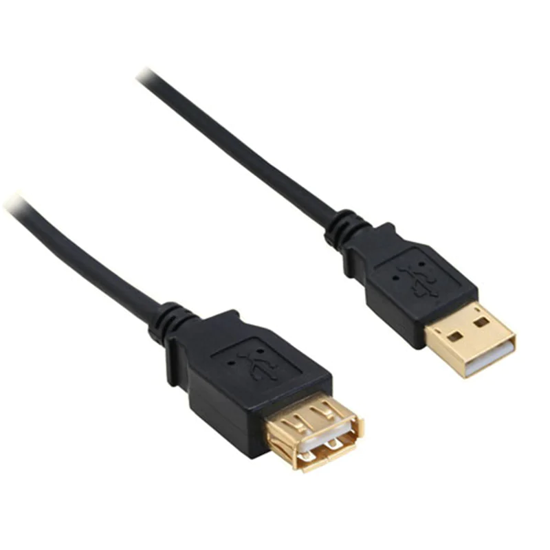 InLine - USB-Verlängerungskabel - USB (M) zu USB (W) - USB 2.0 - 2 m - Schwarz InLine - USB-Verlängerungskabel - USB (M) zu USB (W) - USB 2.0 - 2 m - Schwarz