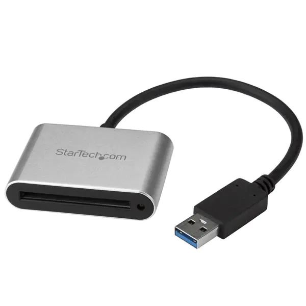 StarTech USB 3.0 Kartenlesegerät für CFast 2.0 Karten - USB betrieben - UASP - CF Kartenleser - Mobiler CFast 2.0 Leser / Schreiber - Kartenleser (CF II) - USB 3.0