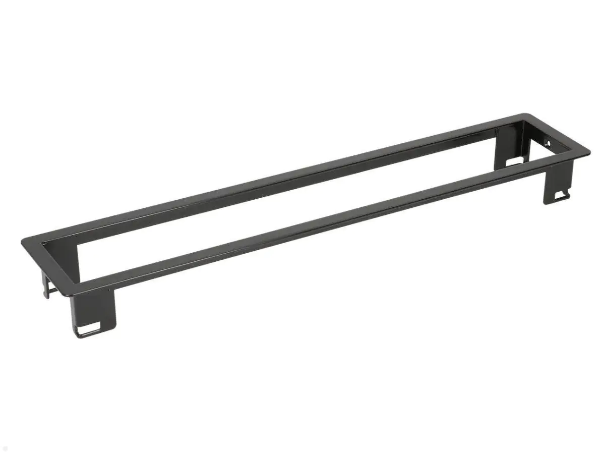 Bachmann - Rahmen für Steckdosenleiste - Schwarz, RAL 9005 Bachmann - Rahmen für Steckdosenleiste - Schwarz, RAL 9005
