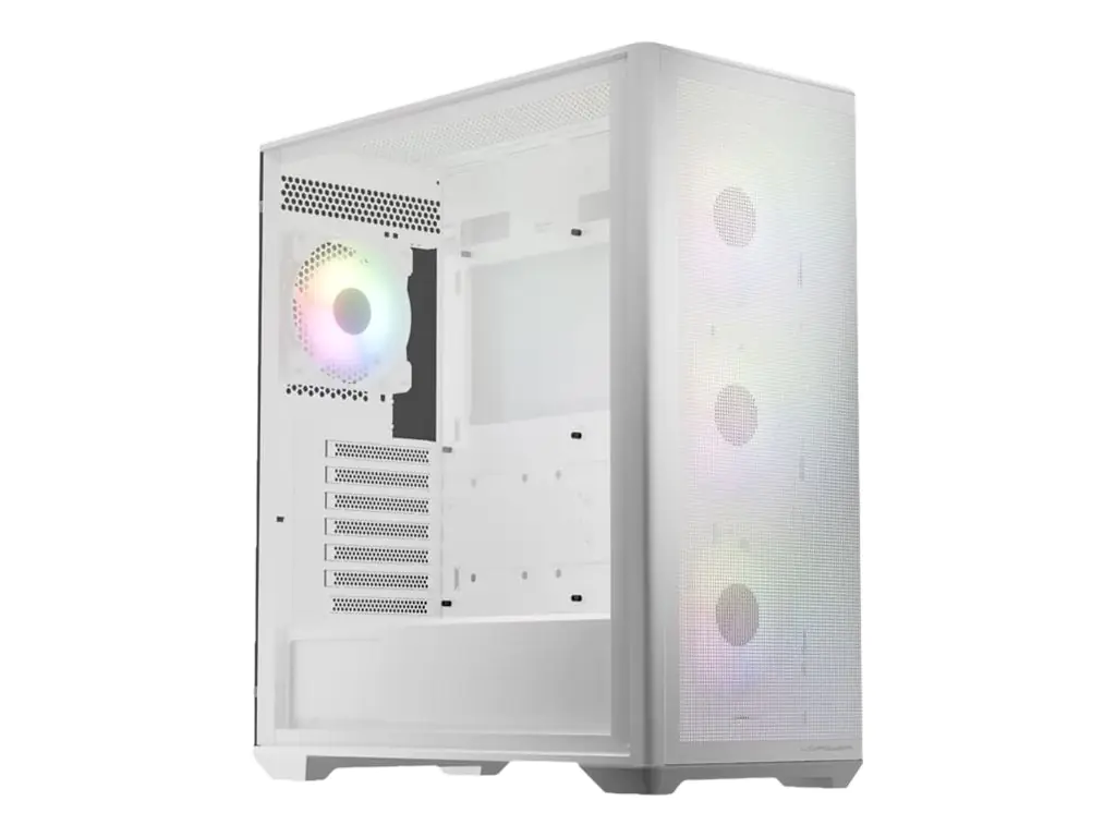 LC-Power 811W - Midi-Tower Gaming - E-ATX - Seitenteil mit Fenster (gehärtetes Glas) LC-811W-ON