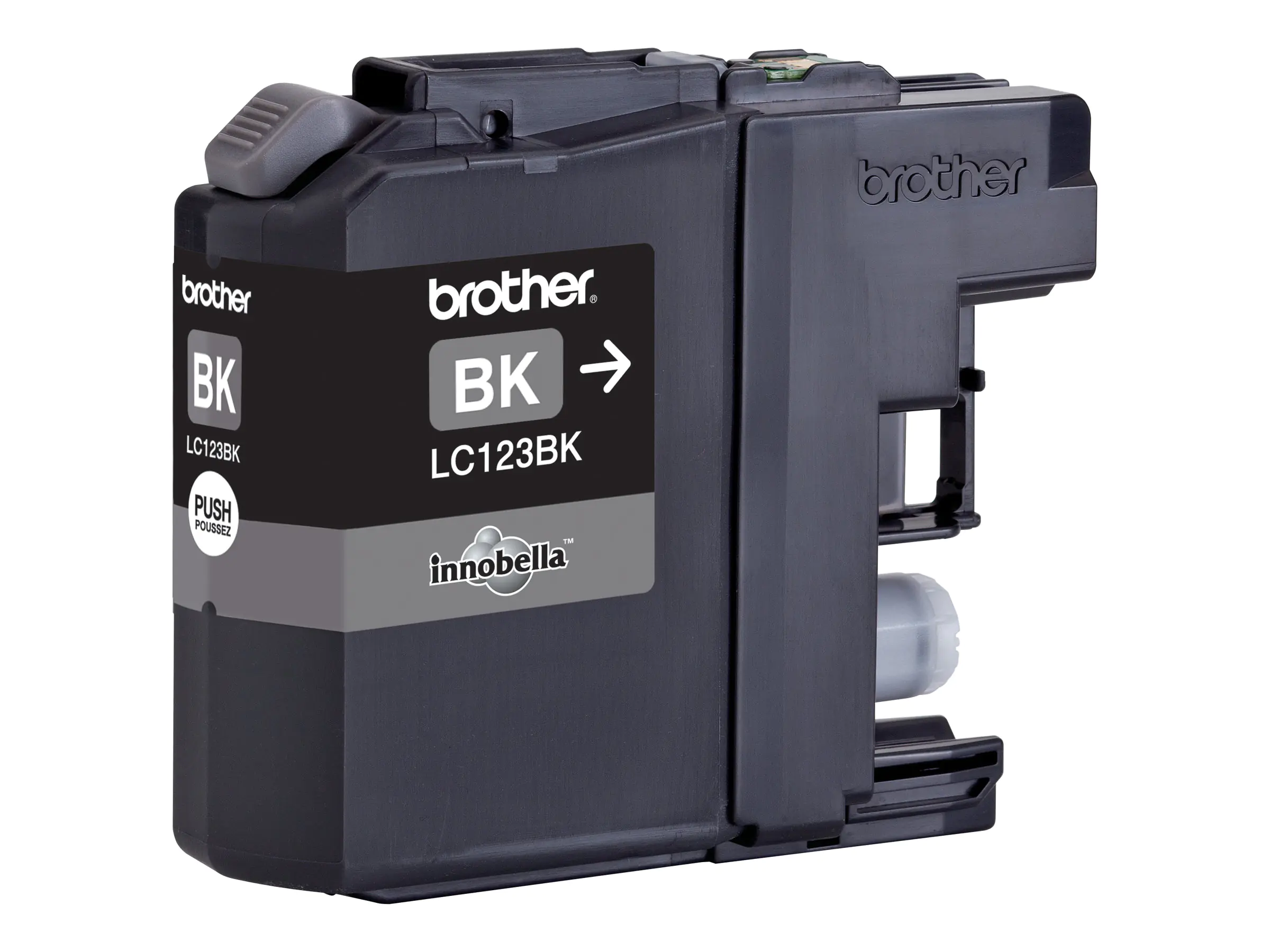 Brother Tinte LC123BKBP Schwarz