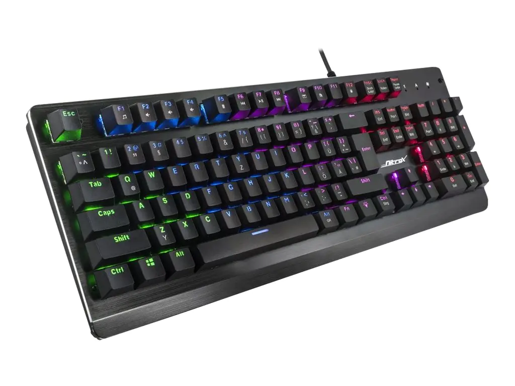 Inter-Tech Nitrox NK-2000ME - Tastatur - Hintergrundbeleuchtung 88884100