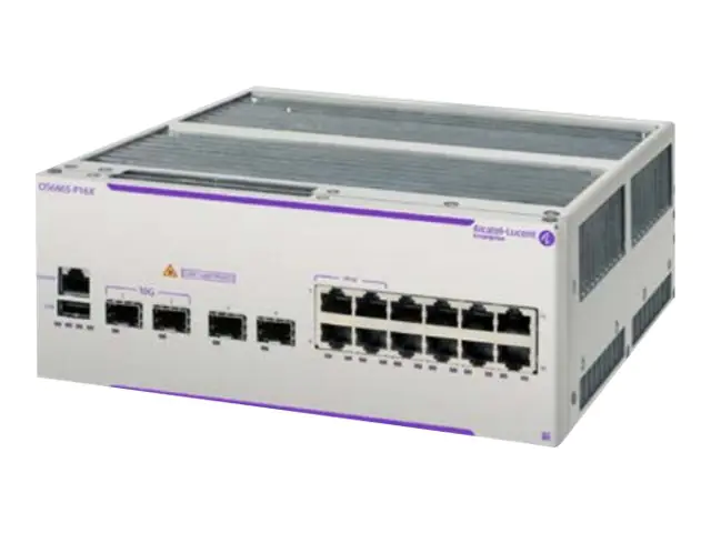 Alcatel Lucent OmniSwitch OS6865-P16X - Switch - L3 - managed - 2 x 1 Gigabit / 10 Gigabit SFP+ + 2 x Gigabit SFP + 12 x 10/100/1000 (PoE+) OS6865-P16X-EU