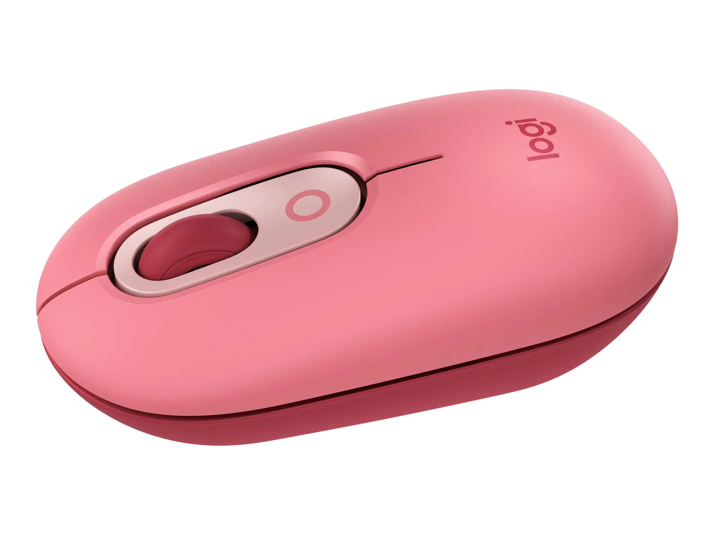 Logitech POP - Maus - anpassbarer Emoji - optisch - 4 Tasten - kabellos - Bluetooth 5.1 LE - Heart Breaker