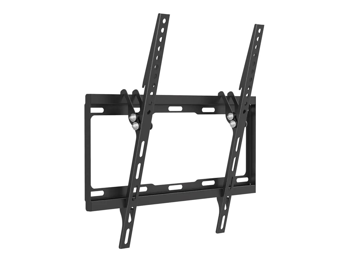 Equip Befestigungskit (Kippbare Wandhalterung) - für Flachbildschirm - kaltgewalzter Stahl - Schwarz - Bildschirmgröße: 81-140 cm (32"-55") 650311