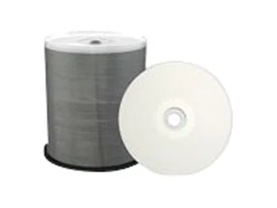 MediaRange Professional Line - 100 x CD-R - 700 MB (80 Min) 52x - weiß - mit Tintenstrahldrucker bedruckbare Oberfläche - Spindel