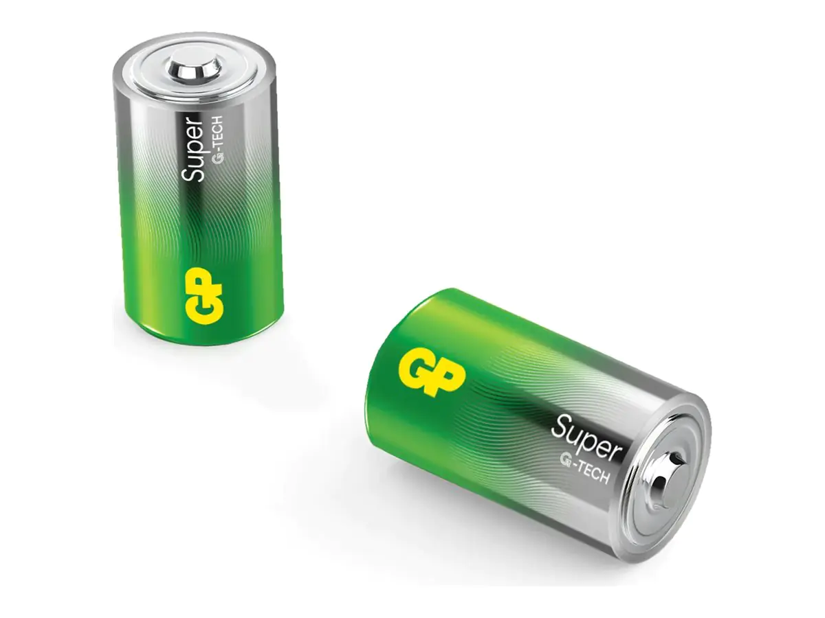 GP Battery GP Super - Batterie 2 x D - Alkalisch