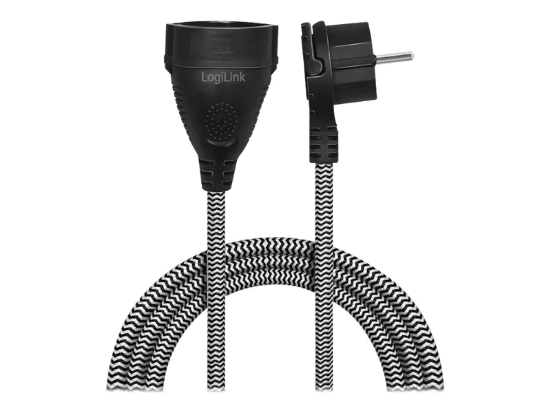 LogiLink Spannungsversorgungs-Verlängerungskabel - power CEE 7/7 (S) LPS104