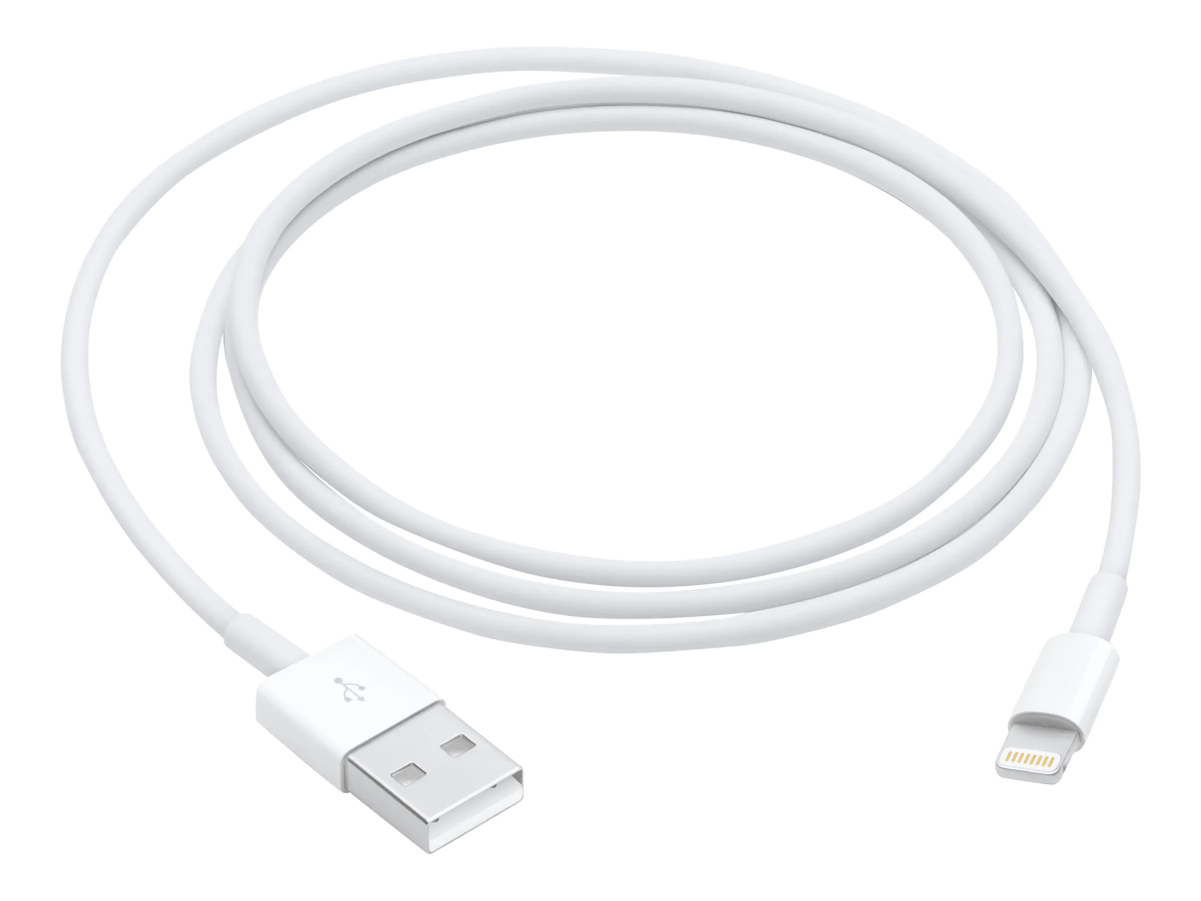 Apple - Lightning-Kabel - USB männlich zu Lightning männlich - 1 m - weiß Apple - Lightning-Kabel - USB männlich zu Lightning männlich - 1 m - weiß