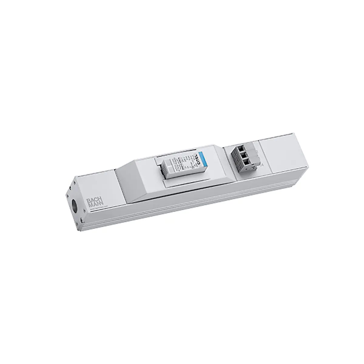 Bachmann Inline PDU Basic - Überspannungsschutz (Rack - einbaufähig) - Wechselstrom 230 V - 1-phasig - 1U - 1 m Schnur