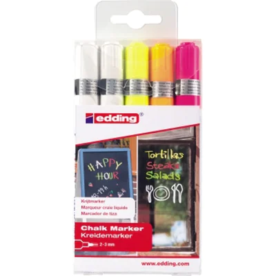 edding Kreidemarker 4-4095-5999 2 - 3 mm 5 St./Pack edding Kreidemarker 4-4095-5999 2 - 3 mm 5 St./Pack