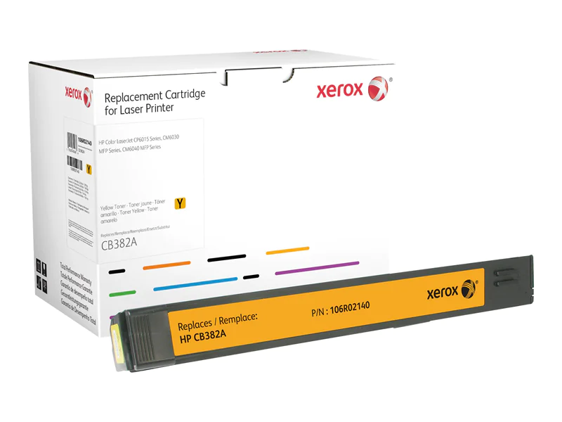 Xerox - Gelb - kompatibel - Tonerpatrone (Alternative zu: HP CB382A) - für HP Color LaserJet CM6040, CM6040f, CM6049f, CP6015de, CP6015dn, CP6015n, CP6015x, CP6015xh