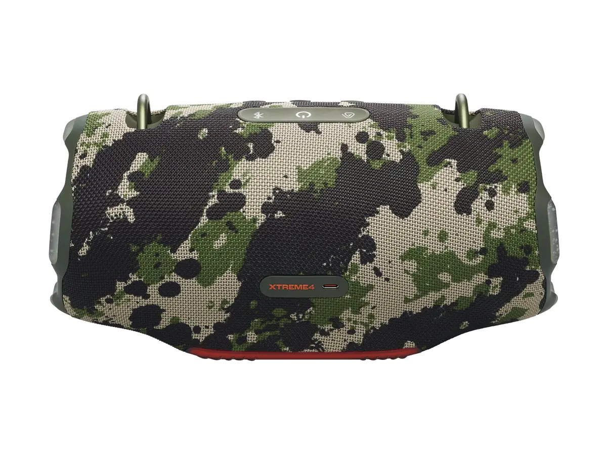 JBL Xtreme 4 - Lautsprecher - tragbar - kabellos - Bluetooth - App-gesteuert - zweiweg - Tarnfleck Schwarz