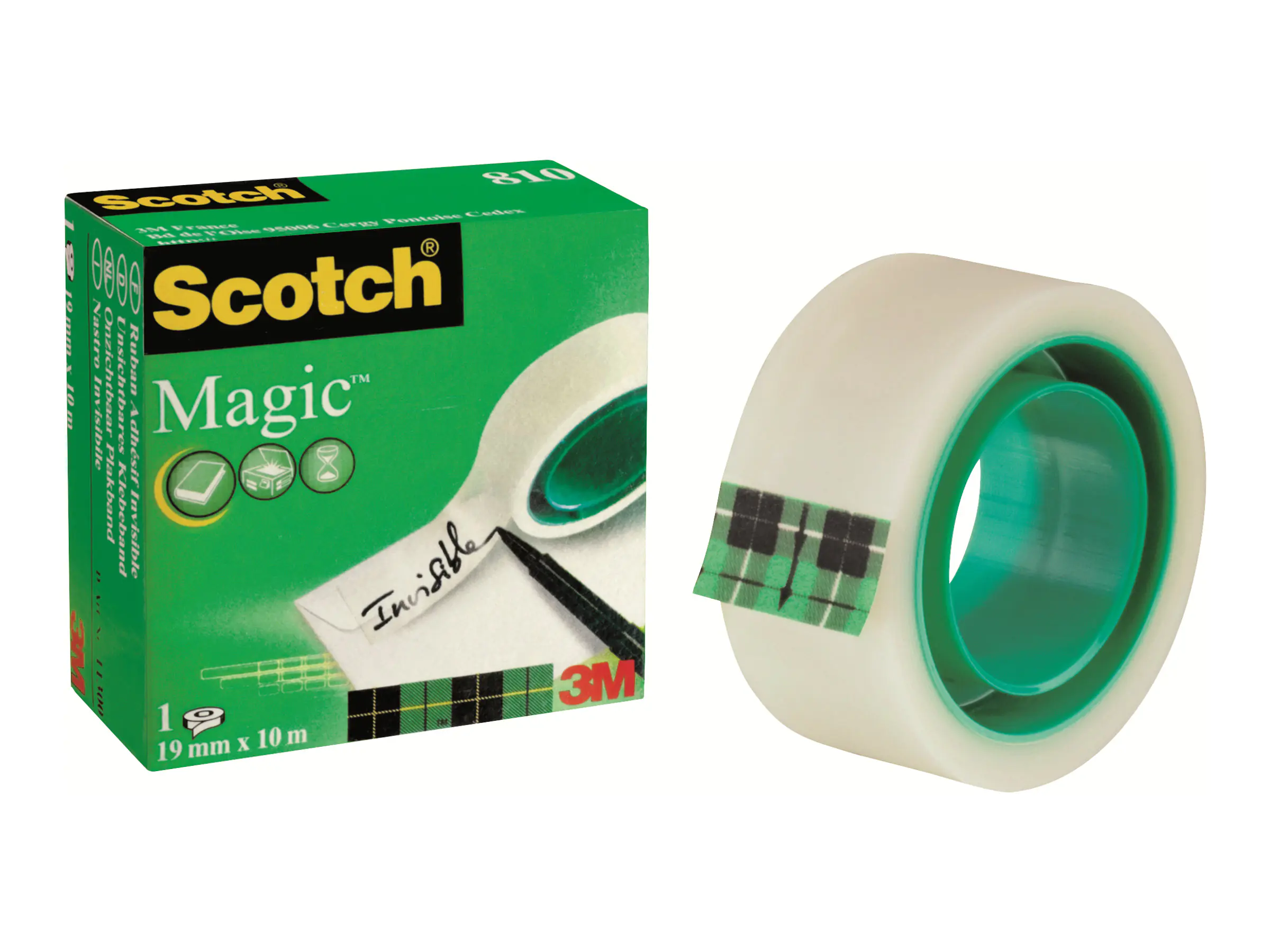 Scotch Klebefilm Magic 810 M8101910 19mmx10m unsichtbar