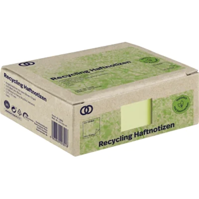 Soennecken Haftnotiz oeco 5869 RC 125x75mm 100Bl. gelb 12St. Soennecken Haftnotiz oeco 5869 RC 125x75mm 100Bl. gelb 12St.