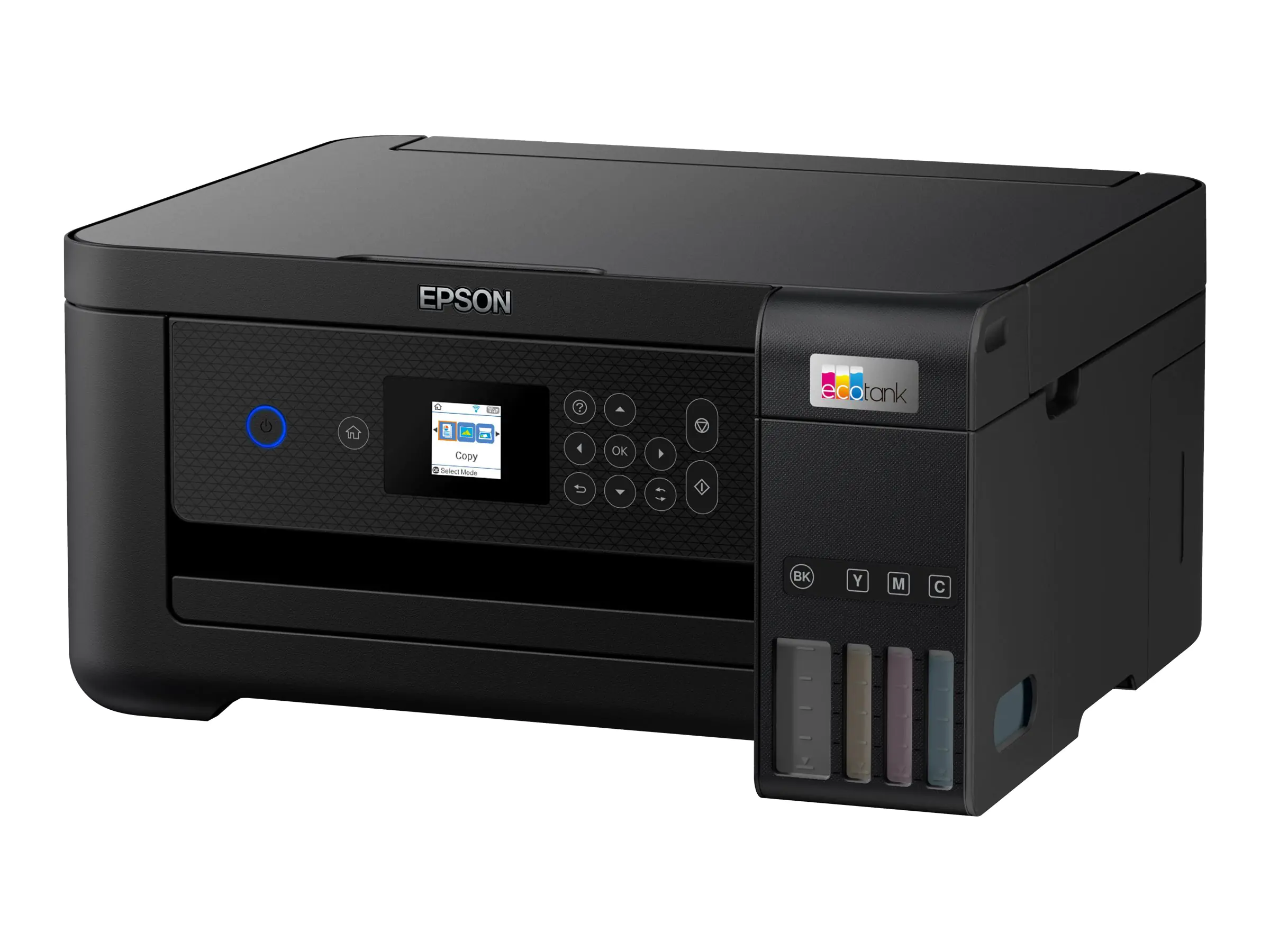 Epson EcoTank ET-2850 - Multifunktionsdrucker - Farbe - Tintenstrahl - A4 (Medien) - bis zu 10.5 Seiten/Min. (Drucken) - 100 Blatt - Wi-Fi, USB - Schwarz
