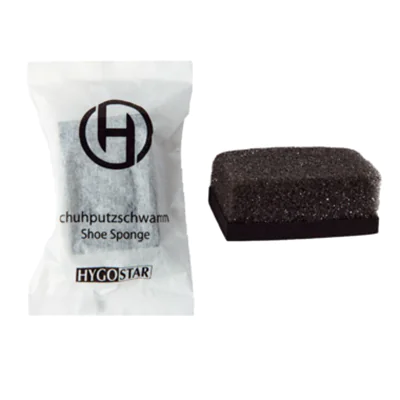 HYGOSTAR Schuhputzschwamm PET schwarz 50 St./Pack. HYGOSTAR Schuhputzschwamm PET schwarz 50 St./Pack.