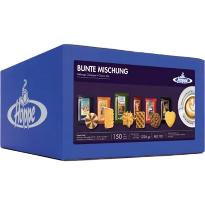 Hoppe Gebäck Bunte Mischung HD701 150 St./Pack. Hoppe Gebäck Bunte Mischung HD701 150 St./Pack.