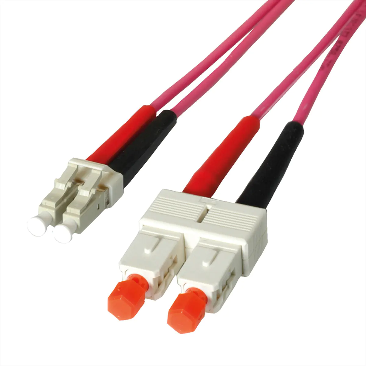 LEONI Kerpen LWL-Kbl OM4 Suhner LC/SC - Kabel - 15 m