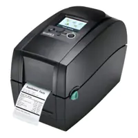 GoDEX RT230i - Direkt Wärme/Wärmeübertragung - 300 x 300 DPI - 127 mm/sek - Verkabelt - Schwarz