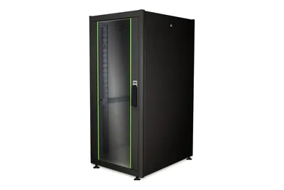 Digitus Professional Dynamic Basic Series DN-19 26U-6/8-DB - Schrank Netzwerkschrank - Schwarz, RAL 9005 - 26U - 48.3 cm (19")
