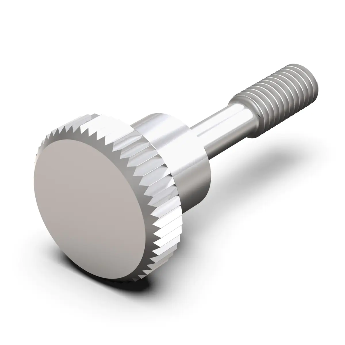 SCHROFF COLLAR SCR. KNURL. M2.5X12.3 (100)
