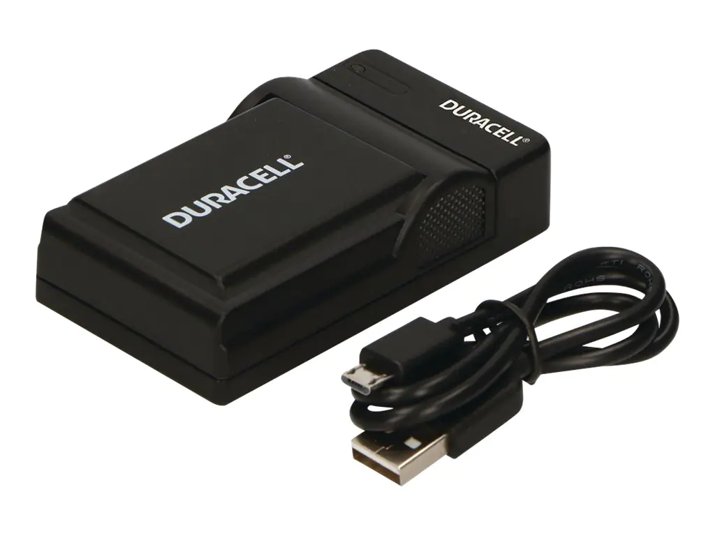 Duracell - USB-Batterieladegerät - Schwarz - für Nikon D3200, D5100, D5200, D5300, D5500, D5600, Df; Coolpix P7000, P7100, P7700, P7800 Duracell - USB-Batterieladegerät - Schwarz - für Nikon D3200, D5100, D5200, D5300, D5500, D5600, Df; Coolpix P7000, P7100, P7700, P7800