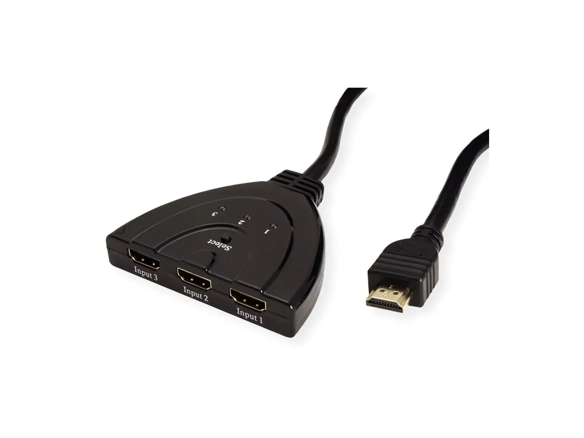 VALUE Rotronic Value - Video/Audio-Schalter - 3 x HDMI 14.99.3565