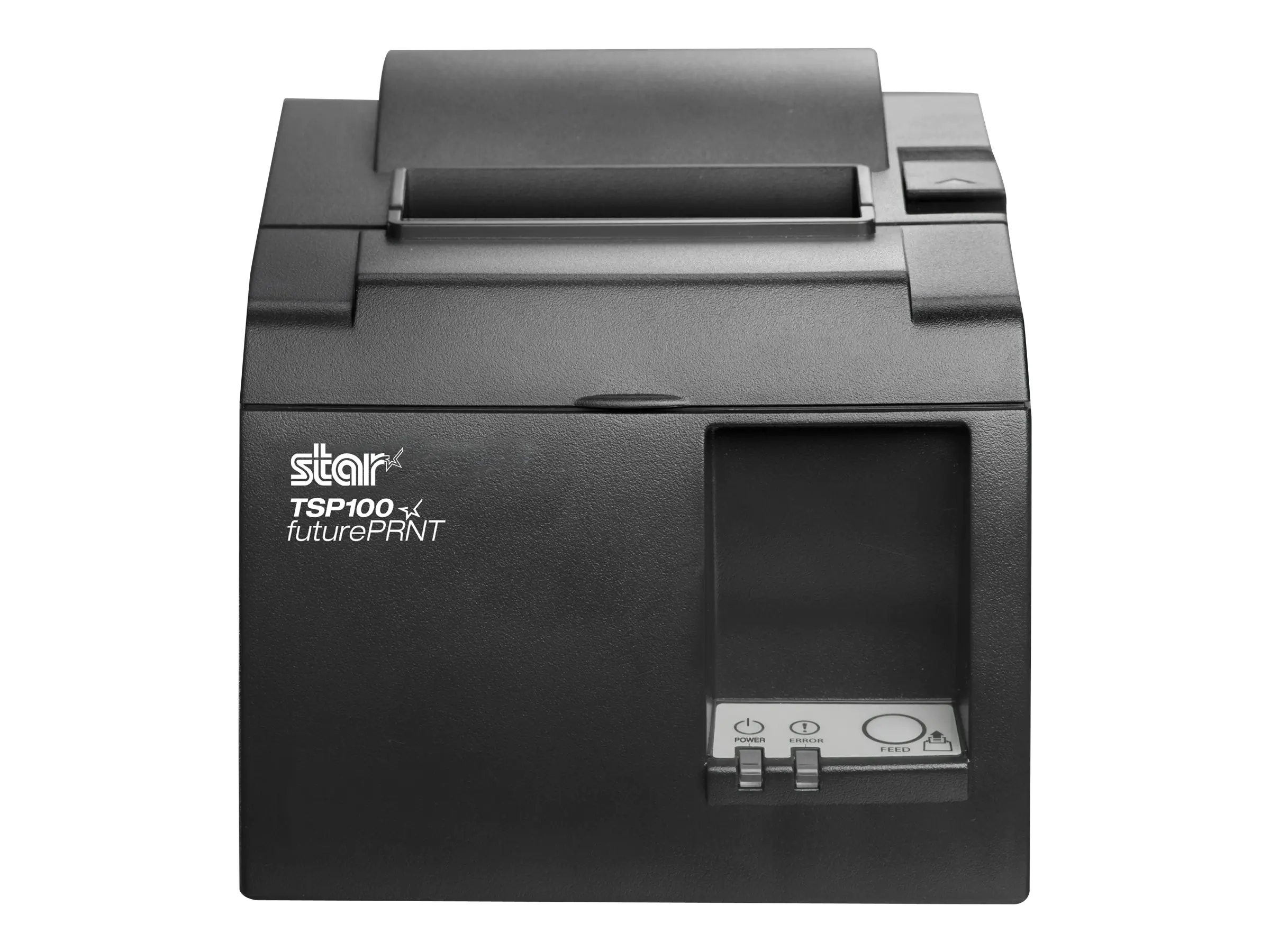 Star TSP143IIU+ - Belegdrucker - Thermodirekt - 8 cm Rolle - 203 dpi - bis zu 250 mm/Sek. - USB 2.0 - Cutter - Grau