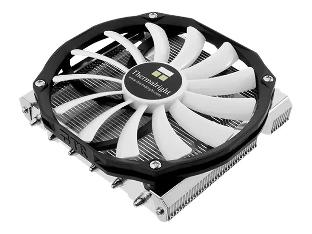 Thermalright AXP-200 Muscle - Prozessor-Luftkühler - (für: LGA775, LGA1156, AM2, AM2+, LGA1366, AM3, LGA1155, AM3+, FM1, FM2, LGA1150) - Aluminium mit nickelbeschichteter Kupferbasis - 140 mm