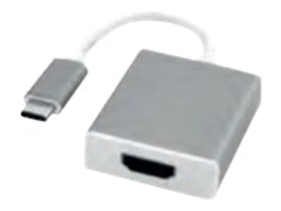 Roline - Externer Videoadapter - USB-C - HDMI - Aluminium
