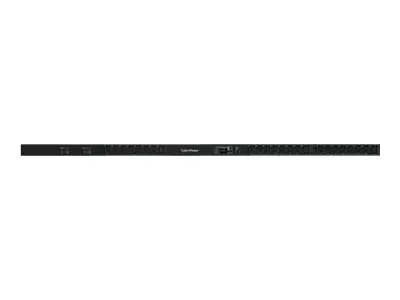 CyberPower Switched Series PDU41405 - Stromverteilungseinheit (Rack - einbaufähig) - Wechselstrom 200-240 V - 1-phasig - Ethernet, serial - Eingabe, Eingang IEC 60309 32A - Ausgangsanschlüsse: 24 (3 x IEC 60320 C19, 21 x IEC 60320 C13) - 0U - 3.05 m Schnu