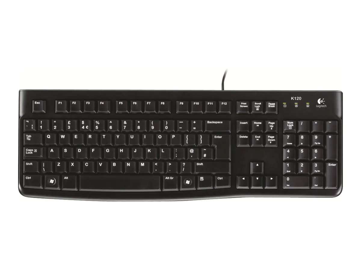 Logitech K120 - Tastatur - USB - Griechisch