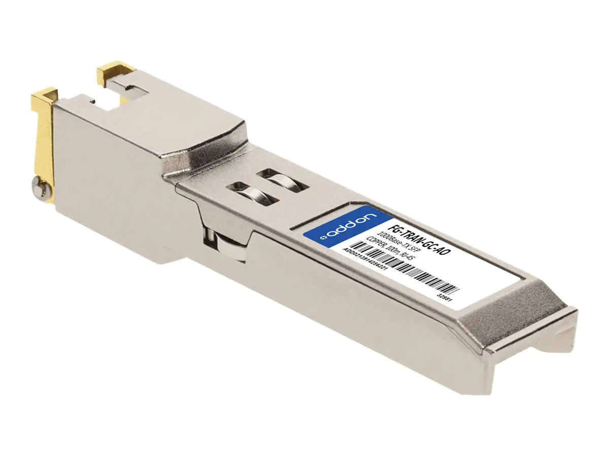 AddOn SFP (Mini-GBIC)-Transceiver-Modul (gleichwertig mit: Fortinet FG-TRAN-GC)