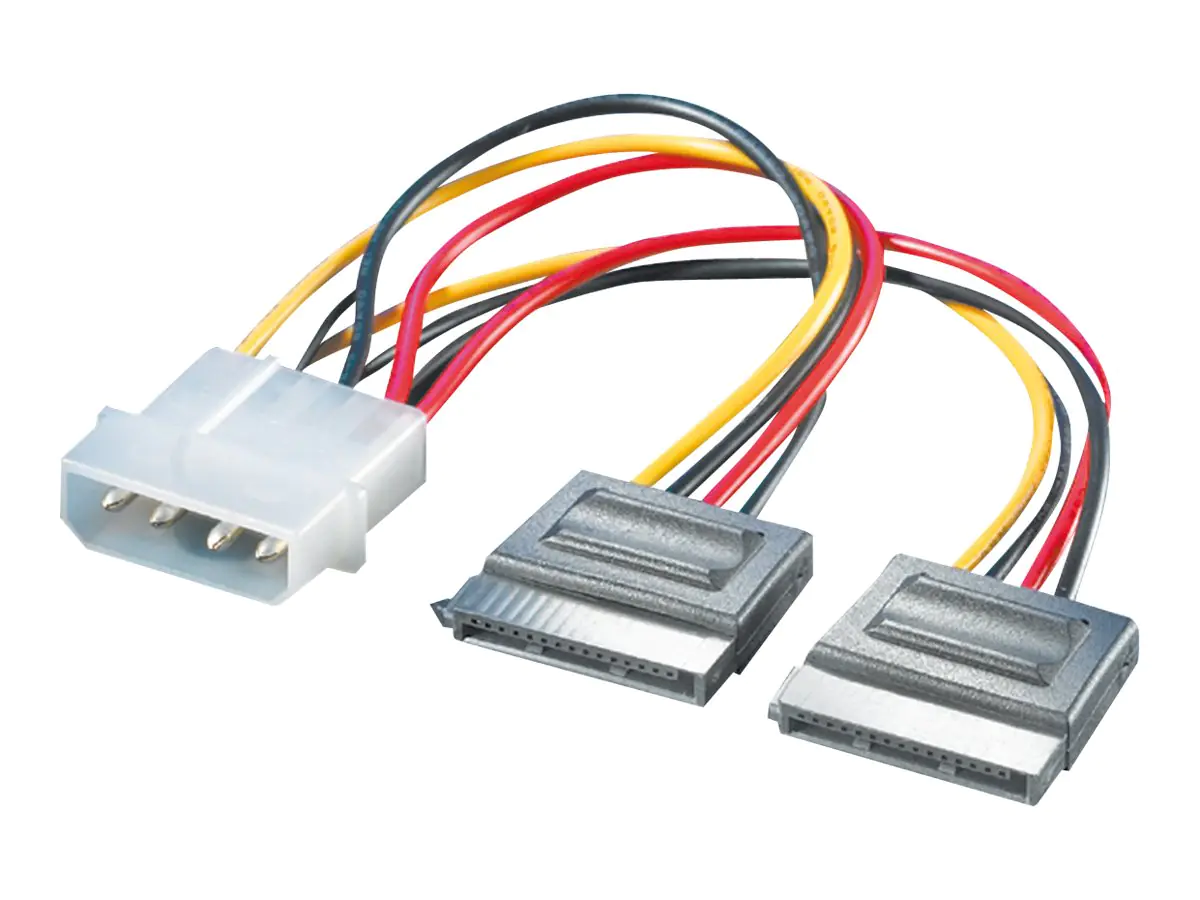 Roline - Stromkabel - SATA-Stromstecker (M) zu interne Stromversorgung, 4-polig (M)