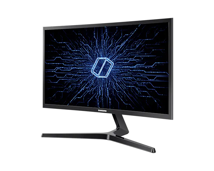 Samsung C24RG54FQR - CRG5 Series - LED-Monitor - gebogen - 59 cm (24") (23.5" sichtbar) - 1920 x 1080 Full HD (1080p) @ 144 Hz - VA - 250 cd/m² - 3000:1 - 4 ms - 2xHDMI, DisplayPort - Schwarz