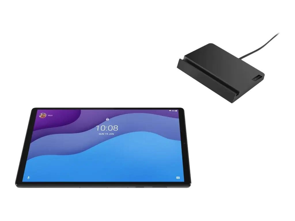 Lenovo Smart Tab M10 HD (2nd Gen) with Google Assistant ZA73 - Tablet - Android 10 - 64 GB eMMC - 25.7 cm (10.1") ZA730011SE