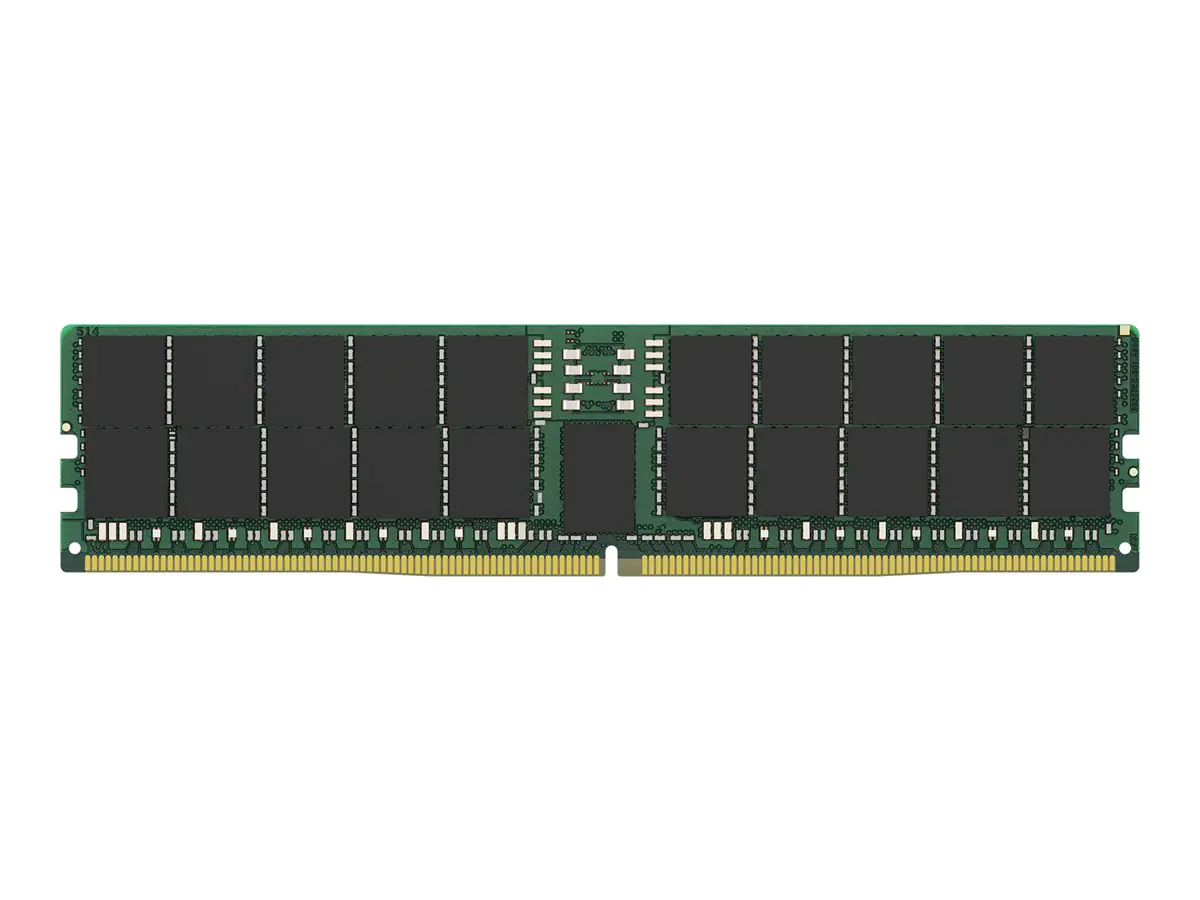 Kingston Server Premier - DDR5 - Modul - 64 GB - DIMM 288-PIN - 5600 MT/s / PC5-44800 - CL46 - 1.1 V - registriert - ECC Kingston Server Premier - DDR5 - Modul - 64 GB - DIMM 288-PIN - 5600 MT/s / PC5-44800 - CL46 - 1.1 V - registriert - ECC