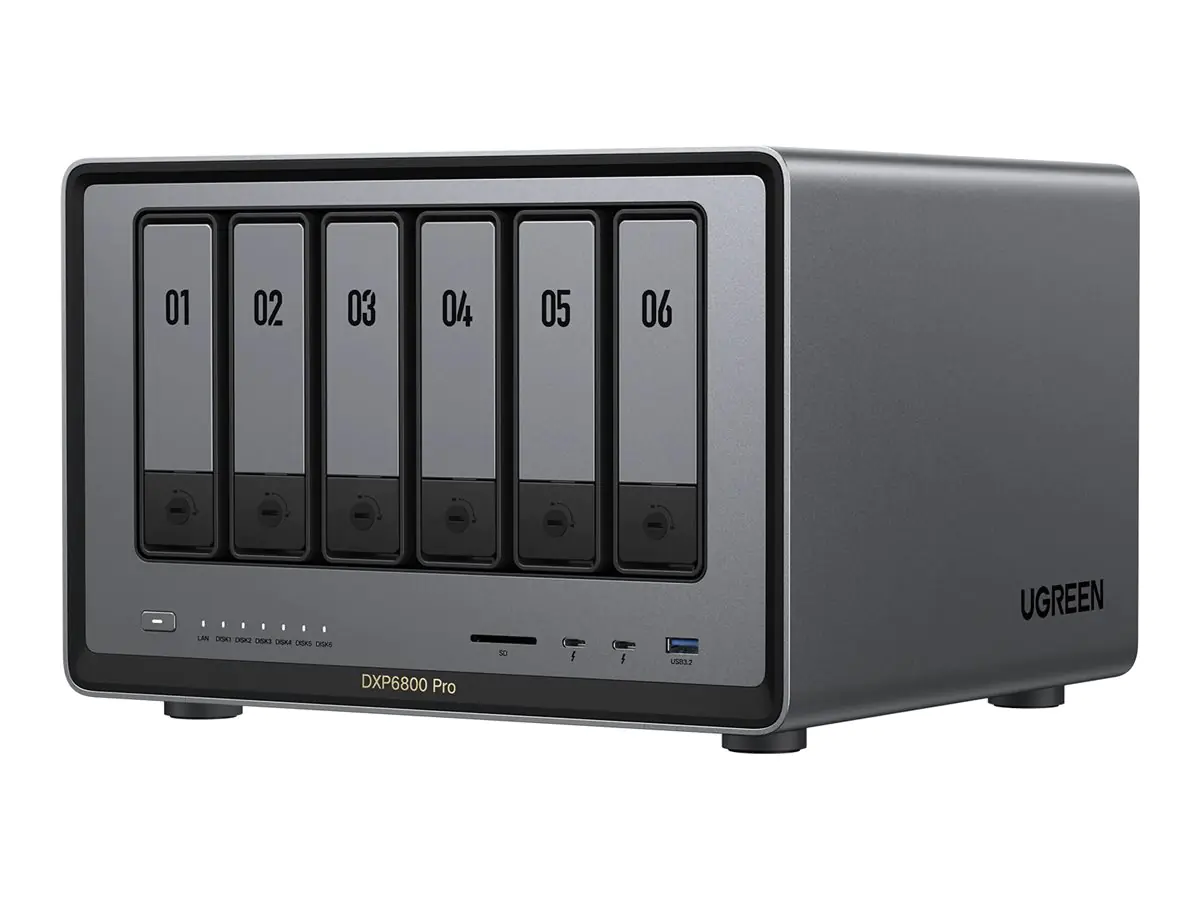 Ugreen NASync DXP6800 Pro - NAS-Server - 8 Schächte