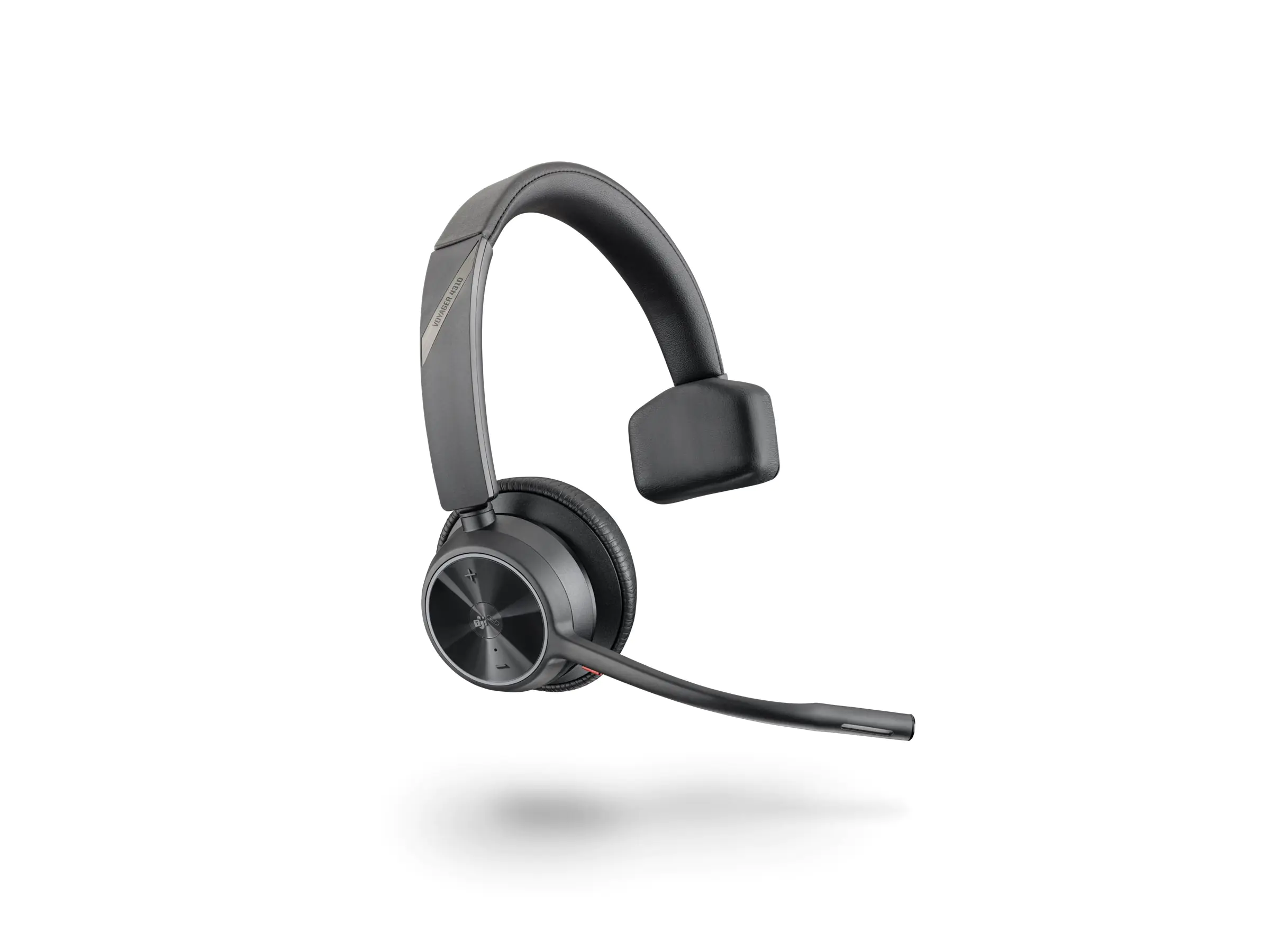 Poly Voyager 4310-M - Voyager 4300 UC series - Headset - On-Ear - Bluetooth - kabellos, kabelgebunden - USB-C - Schwarz - Zertifiziert für Microsoft Teams