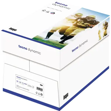 inapa tecno Kopierpapier Dynamic 88322140 A4 80g 2.500 Bl./Pack. inapa tecno Kopierpapier Dynamic 88322140 A4 80g 2.500 Bl./Pack.