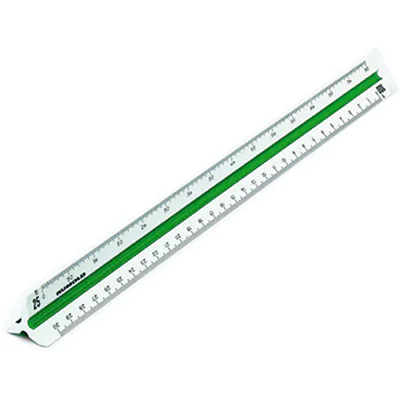 RUMOLD Dreikantmaßstab 150/1/30 Architekt 1 30cm Kunststoff weiß RUMOLD Dreikantmaßstab 150/1/30 Architekt 1 30cm Kunststoff weiß