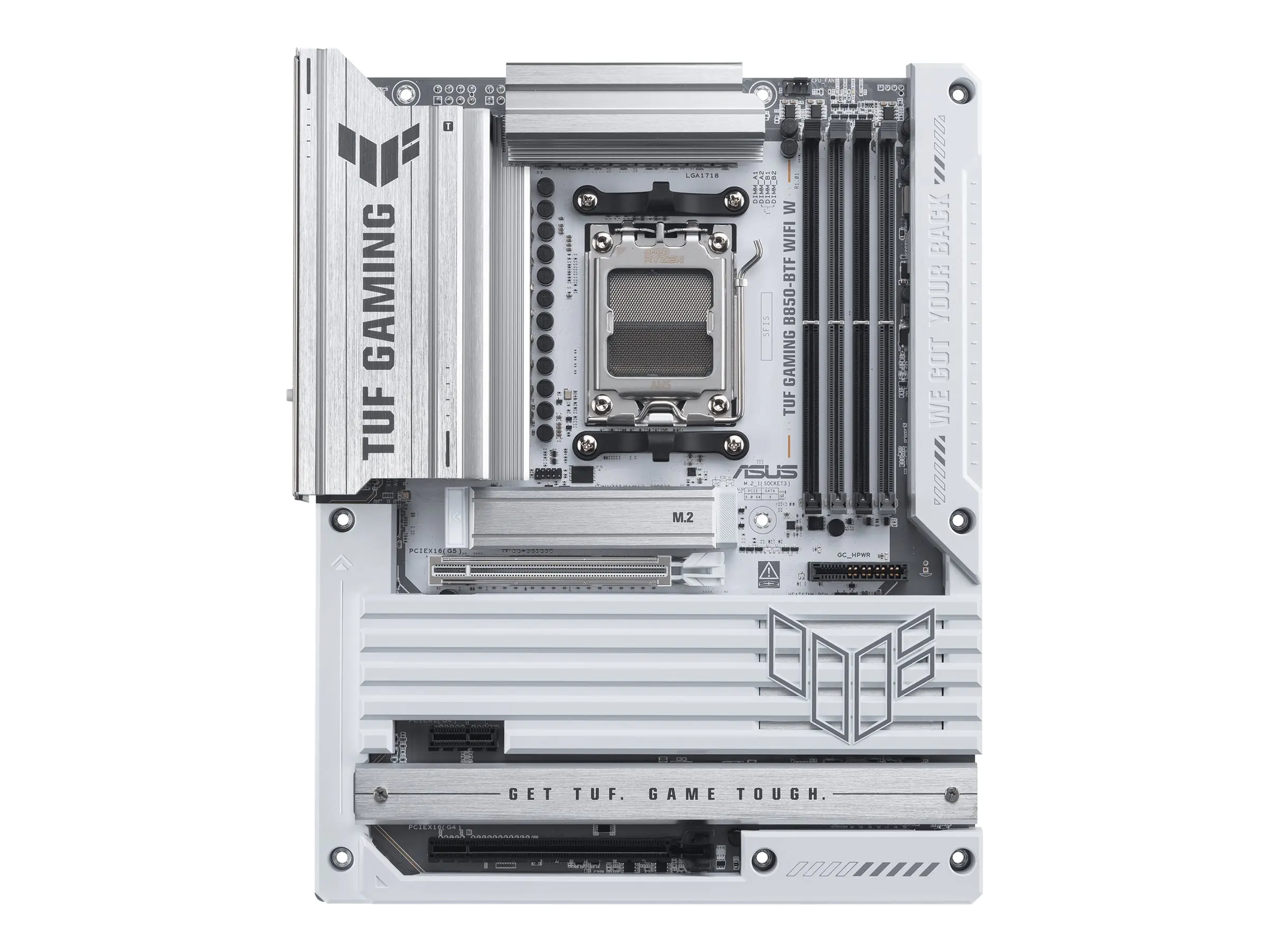 ASUS TUF GAMING B850-BTF WIFI W - Motherboard - ATX - Socket AM5 - AMD B850 Chipsatz - USB-C 3.2 G