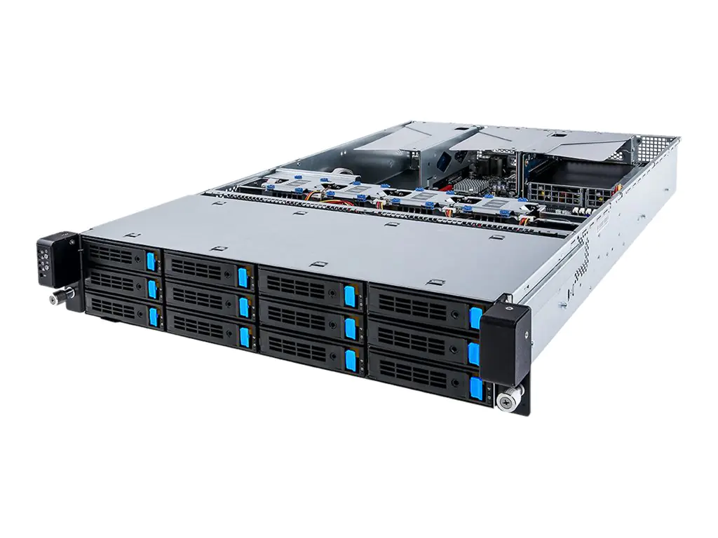 Gigabyte R280-A3C (rev. 133) - Server - Rack -Montage - 2U - zweiweg - keine CPU - RAM 0 GB -