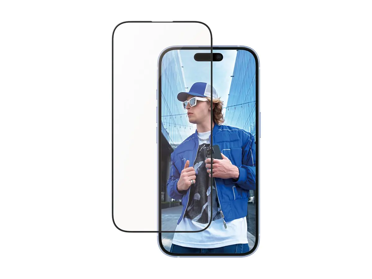 PanzerGlass Bildschirmschutz für Handy - ultrabreite Passform