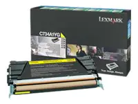 Lexmark - Hohe Ergiebigkeit - Gelb - Original - Tonerpatrone LCCP, LRP - für Lexmark C736dn, C736dtn, C736N, X736de, X738de, X738dte