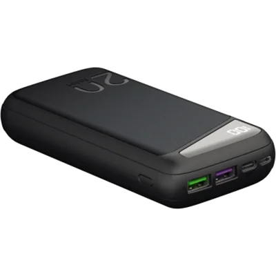 Goobay® Powerbank Produktverwendung: USB-fähige Geräte 69 x 27,5 x 140 mm (B x H x T) Micro-USB, 2 x USB 3.0, USB-C inkl. USB-Kabel schwarz Goobay® Powerbank Produktverwendung: USB-fähige Geräte 69 x 27,5 x 140 mm (B x H x T) Micro-USB, 2 x USB 3.0, USB-C inkl. USB-Kabel schwarz